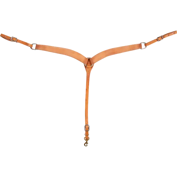 1-3/4" Natural Roughout Leather Martin Breastcollar 1
