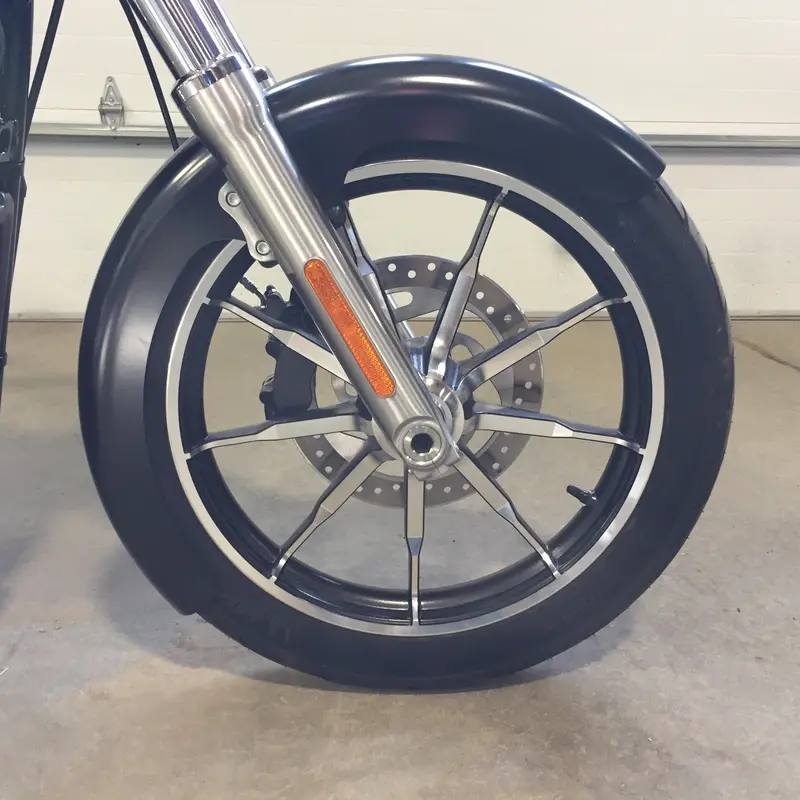 19" Tire Hugger Front Fender Fit Kit For Harley-Davidson® 2006-2017 Dyna And 2018-2026 Softail Street Bob 10