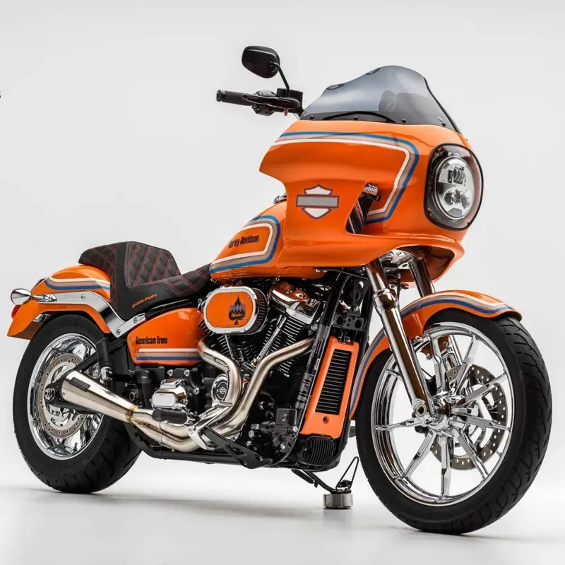 19” Tire Hugger Front Fender Fit Kit For Harley-Davidson® 2018-2023 Softail Low Rider 2