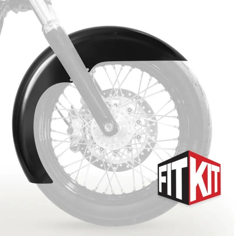 19” Tire Hugger Front Fender Fit Kit For Harley-Davidson® 2018-2023 Softail Low Rider 5