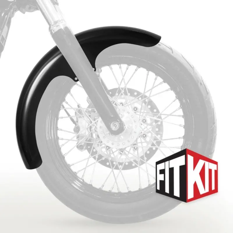 19” Tire Hugger Front Fender Fit Kit For Harley-Davidson® 2018-2023 Softail Low Rider 5