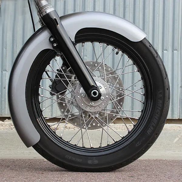 19" Tire Hugger Front Fender For Harley-Davidson® Sportster, Fxr And Dyna 2