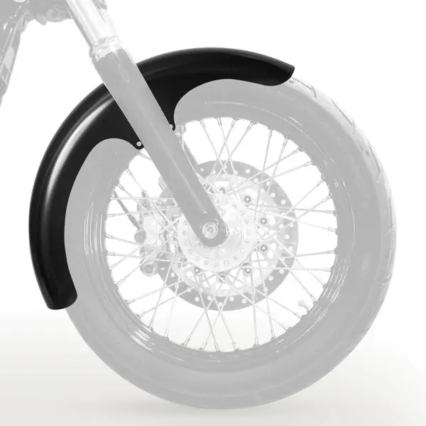 19" Tire Hugger Front Fender For Harley-Davidson® Sportster, Fxr And Dyna 5