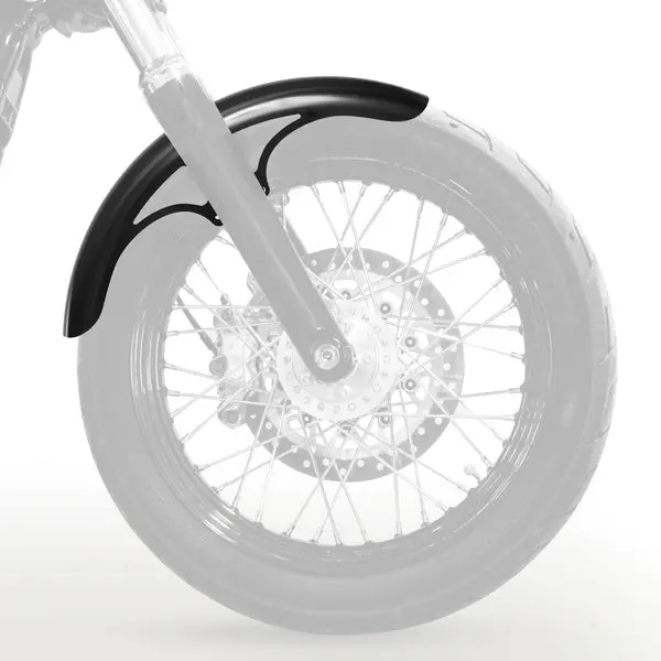 19" Tire Hugger Front Fender For Harley-Davidson® Sportster, Fxr And Dyna 6