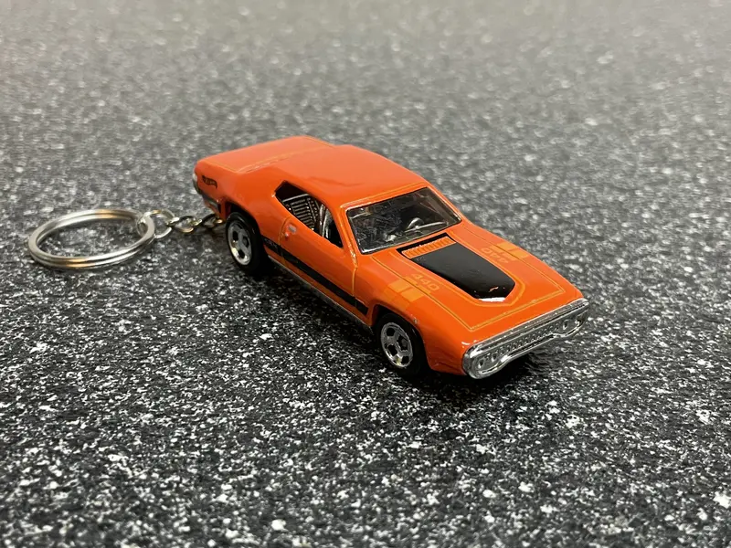 1971 Plymouth Gtx Keychain Diecast Car Matchbox Hot Wheels 1