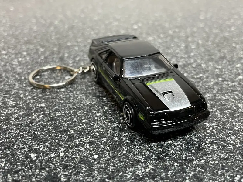 1984 Ford Mustang Svo Fox Body Keychain Hot Wheels Matchbox 1