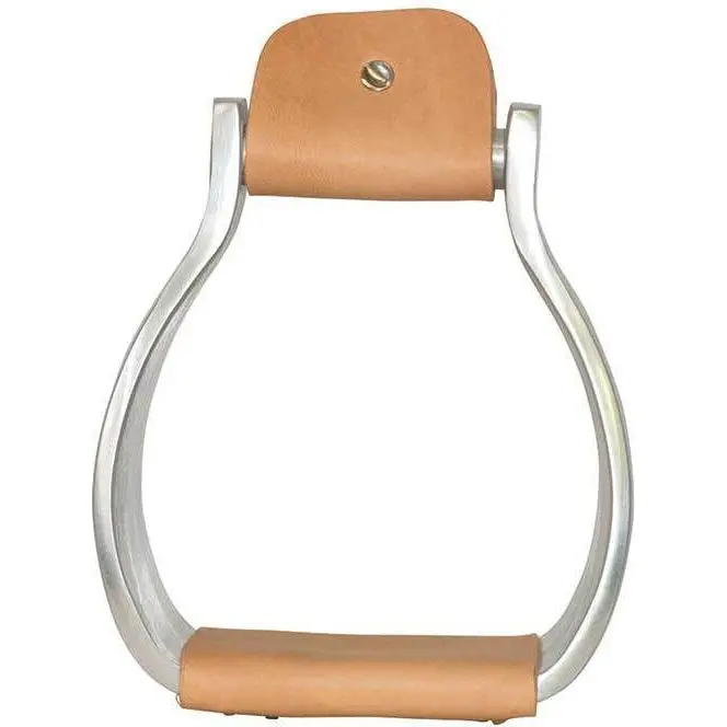 2-3/4" Aluminum Roper Stirrup 1