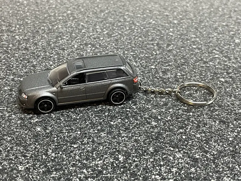2004 Audi Rs 6 Avant Rs6 Keychain Gray Hot Wheels Matchbox 2