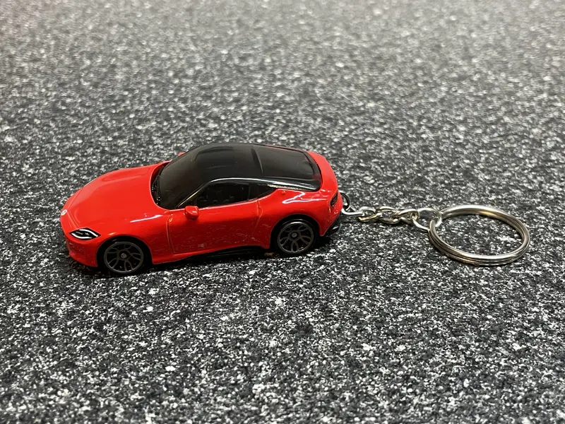 2023 Nissan Z Red Keychain Hot Wheels Matchbox 2