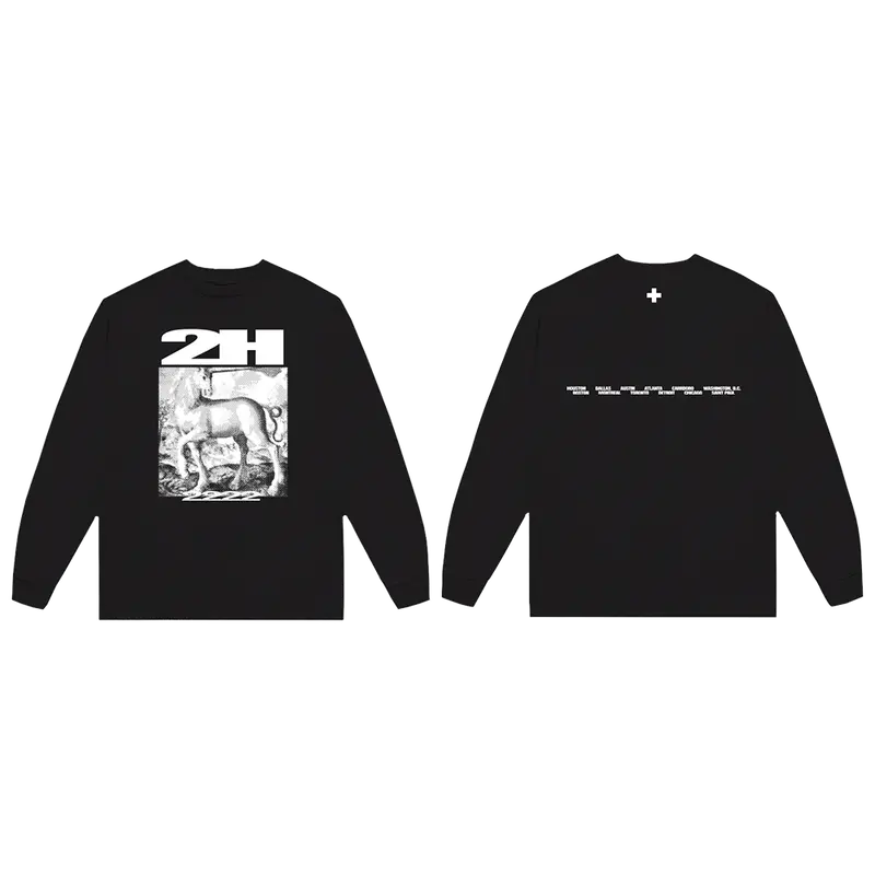 2H Black Unicorn Dateback Longsleeve 3