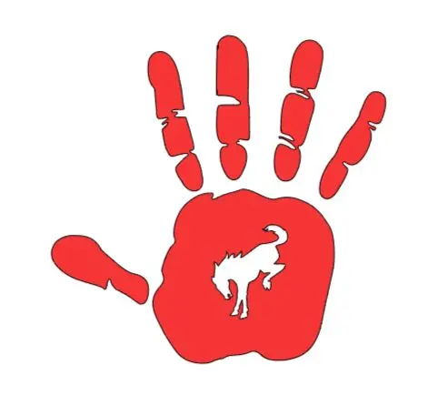 2X Ford Bronco Hand Wave Vinyl Decal Sticker Multiple Colors Available 4