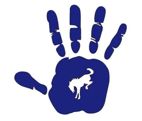 2X Ford Bronco Hand Wave Vinyl Decal Sticker Multiple Colors Available 8