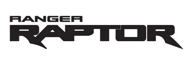 2X Ford Ranger Raptor Logo Vinyl Decal Sticker 24" Or 12" 10