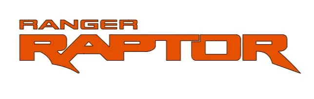 2X Ford Ranger Raptor Logo Vinyl Decal Sticker 24" Or 12" 7