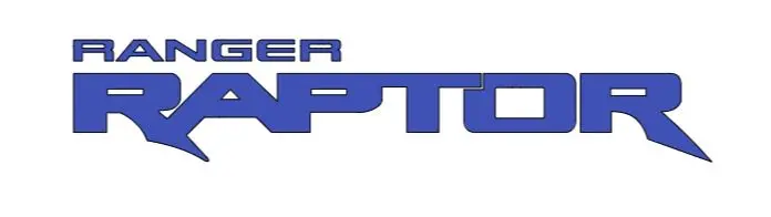 2X Ford Ranger Raptor Logo Vinyl Decal Sticker 24" Or 12" 8