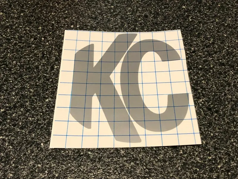 2X Kc Daylighter 5105 Hilites Logo Overlay Vinyl Decal Sticker 6" Light Cover 3