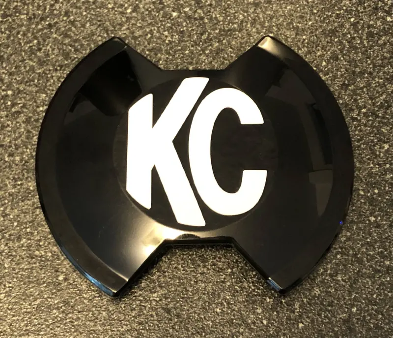 2X Kc Hilites Slimlite 5109 Led Cover Overlay Vinyl Decal Sticker 4