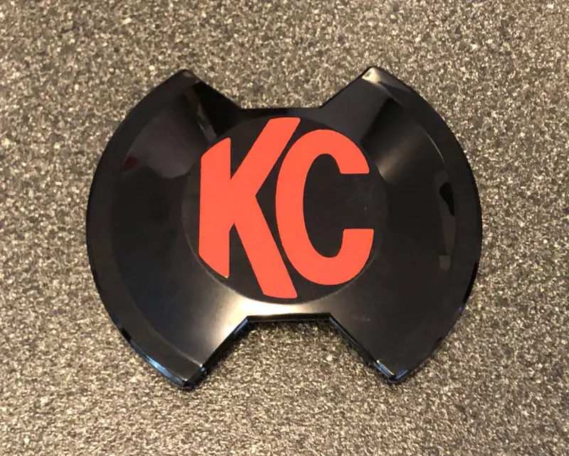 2X Kc Hilites Slimlite 5109 Led Cover Overlay Vinyl Decal Sticker 4