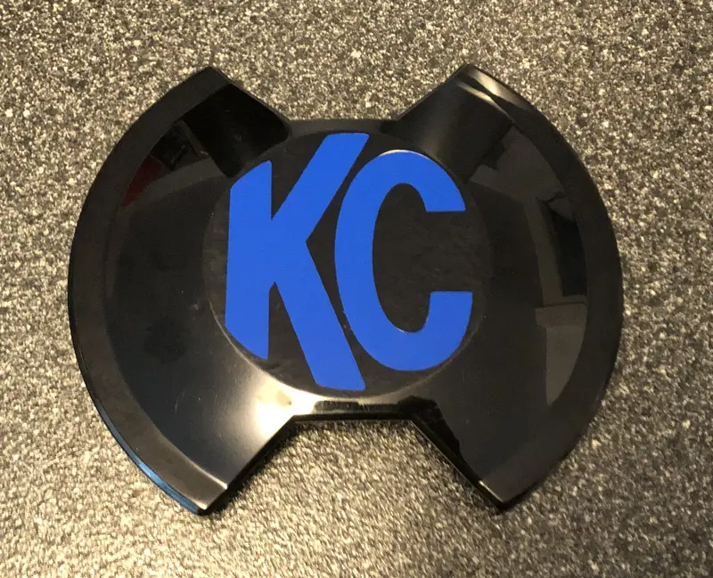 2X Kc Hilites Slimlite 5109 Led Cover Overlay Vinyl Decal Sticker 5
