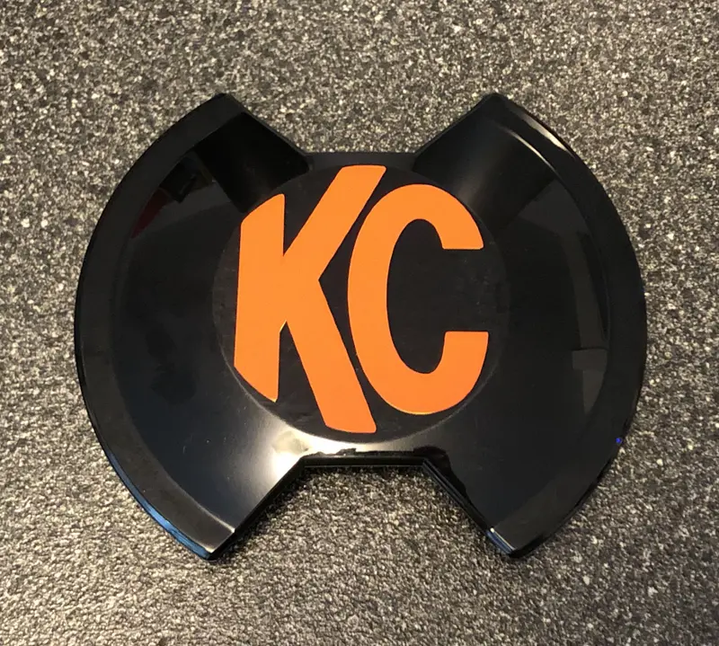2X Kc Hilites Slimlite 5109 Led Cover Overlay Vinyl Decal Sticker 6