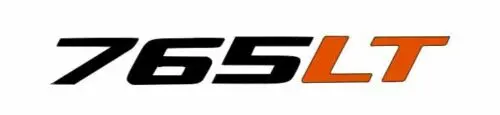 2X Mclaren 765Lt Logo Vinyl Sticker Decal 4" 5" 6" 8" 10" 12" 16" 20" 24" 28" 32" Colors 1