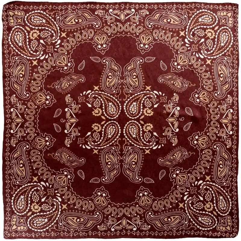 34.5-Inch Paisley Bandana