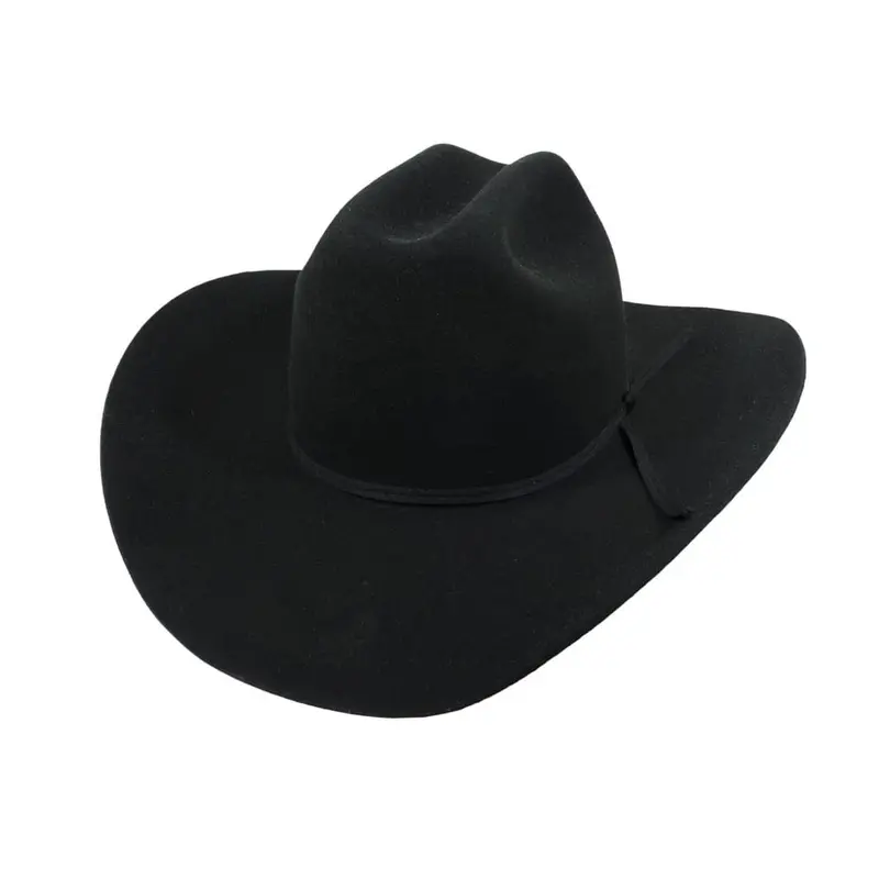 3X Cattleman Black Stetson Felt Hat 1