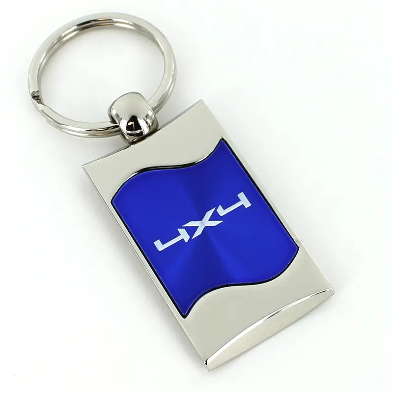 4X4 Spun Brushed Key Ring 1