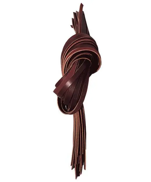 5/16" X 12" Burgandy Leather Lace 1