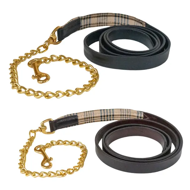 5/A Baker Leather Padded Lead 1