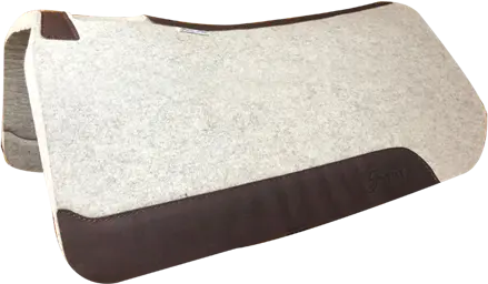 5 Star Western Contoured Natural Full Skirt Pad-32" X 32" 1
