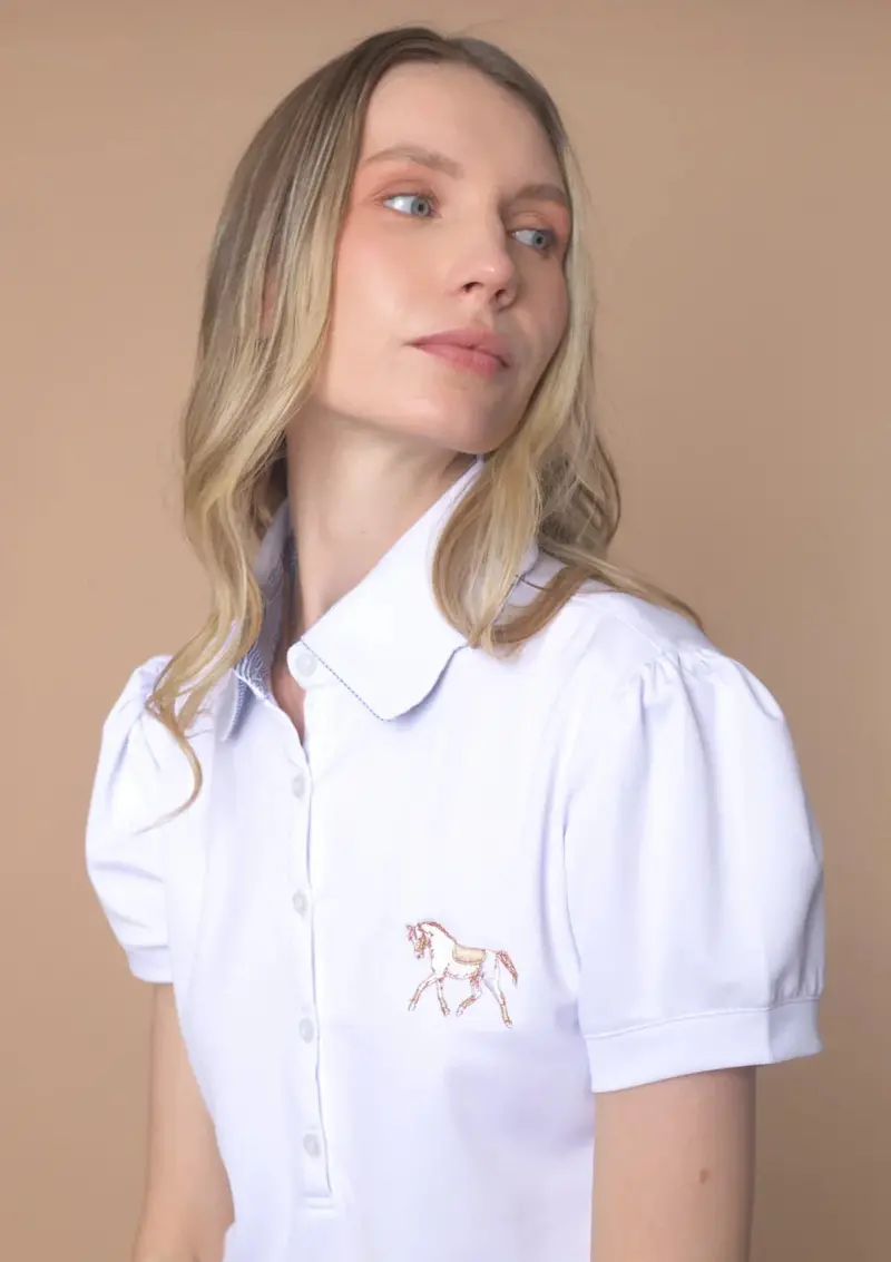 Acasia Polo-Shirt | Short Sleeve | Striped Collar 3