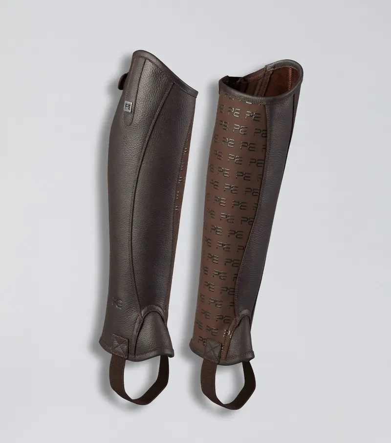 Actio Leather Half Chaps Brown 1