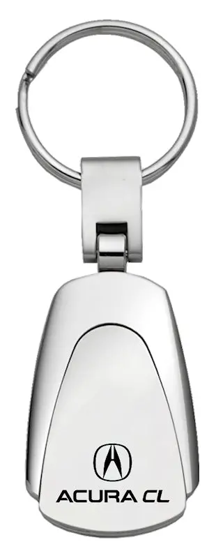 Acura Cl Teardrop Key Chain (Silver) 1