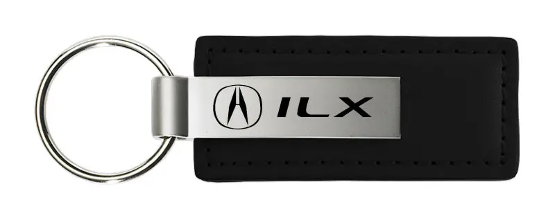 Acura Ilx Leather Keychain (Black) 1