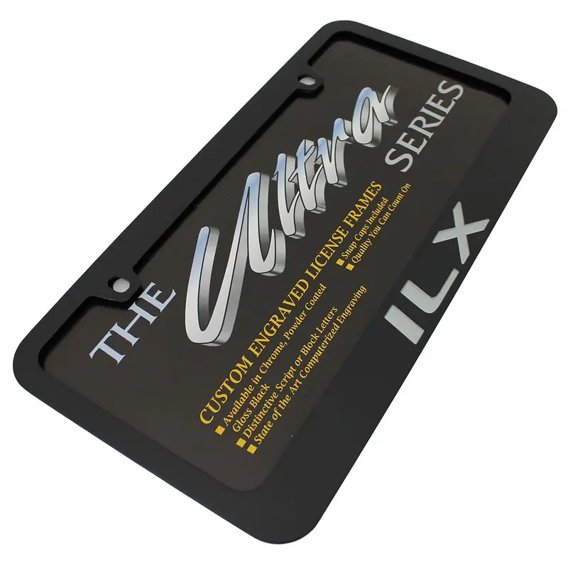 Acura Ilx License Plate Frame (Black) 2