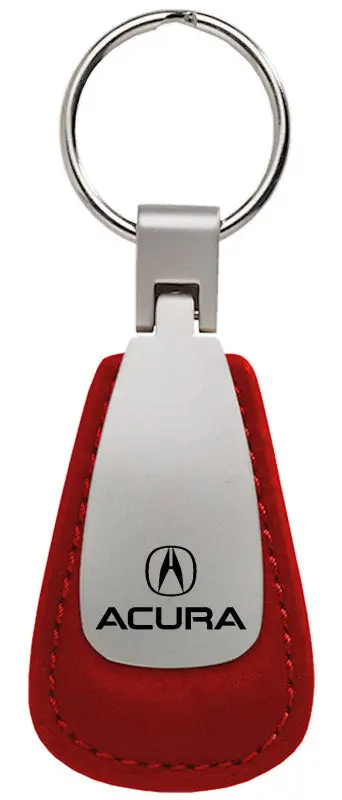 Acura Leather Tear Drop Key Ring 2