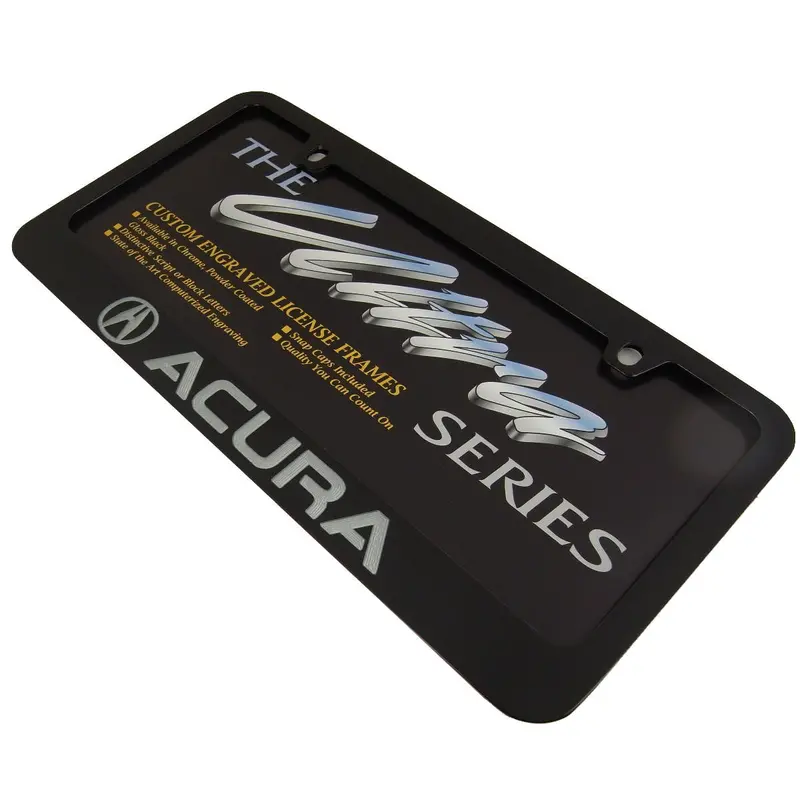Acura License Plate Frame (Black) 2