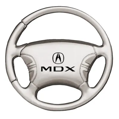 Acura Mdx Steering Wheel Key Chain (Silver) 1