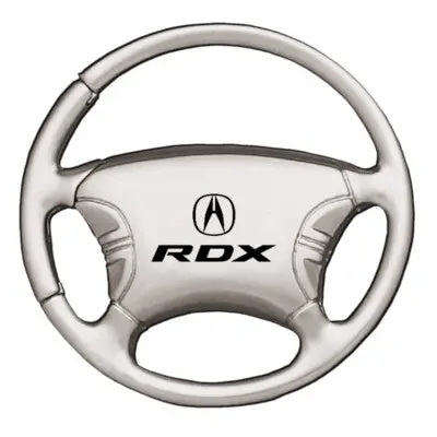 Acura Rdx Steering Wheel Key Chain (Silver) 1
