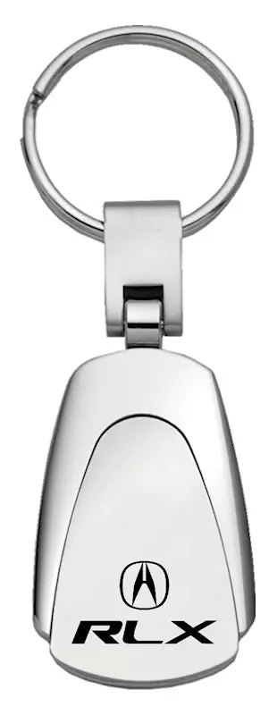 Acura Rlx Teardrop Key Chain (Silver) 1