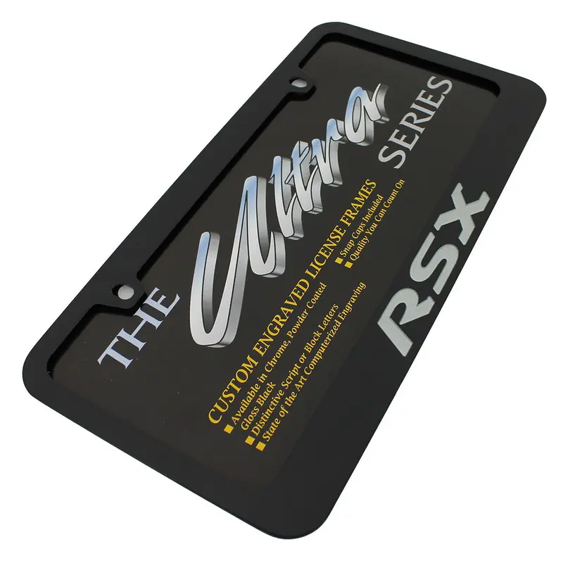 Acura Rsx License Plate Frame (Black) 2