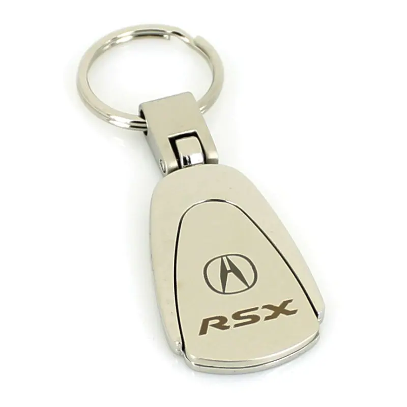 Acura Rsx Tear Drop Keychain (Chrome) 1