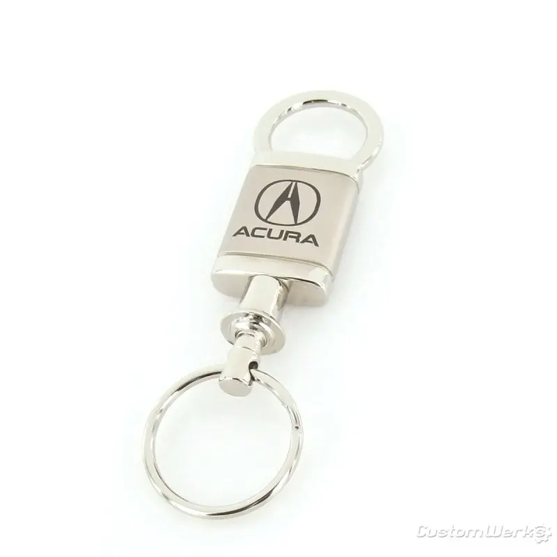 Acura Satin Valet Keychain (Chrome) 1