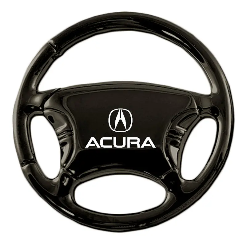 Acura Steering Wheel Key Ring (Black) 1