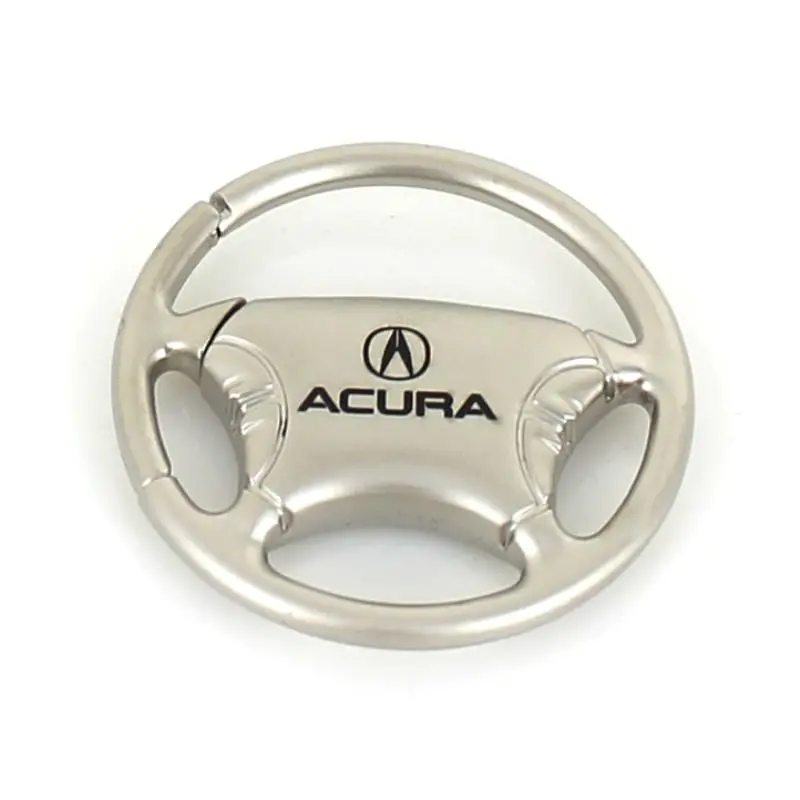 Acura Steering Wheel Keychain (Chrome) 1