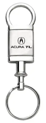 Acura Tl Satin Chrome Valet Key Chain (Silver) 1