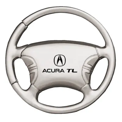 Acura Tl Steering Wheel Key Chain (Silver) 1