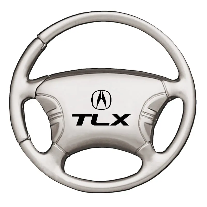 Acura Tlx Steering Wheel Key Chain (Silver) 1
