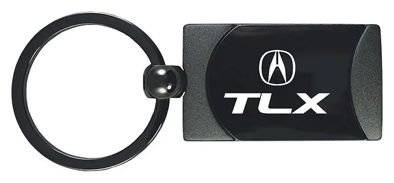 Acura Tlx Two-Tone Rectangular Key Fob (Gun Metal) 1